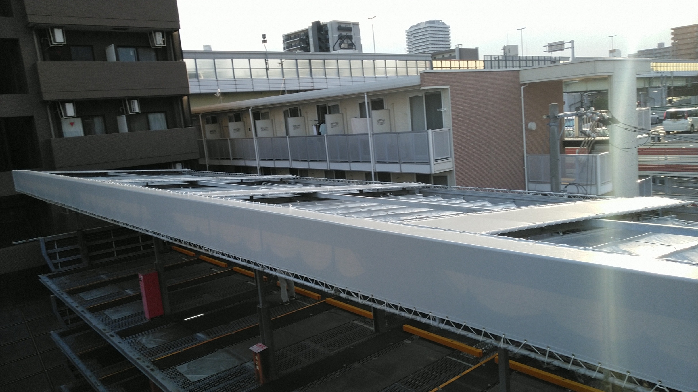 開閉式テント・倉庫テント